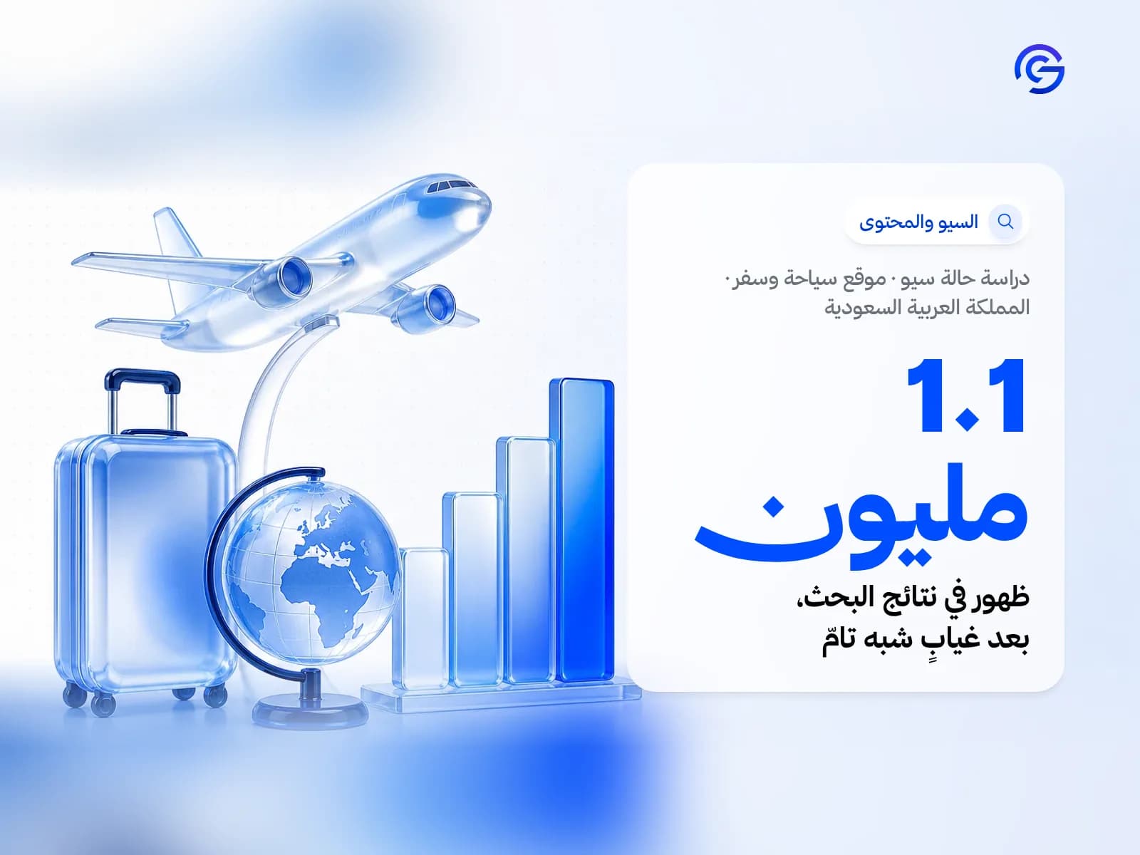 غلاف دراسة حالة سيو: موقع سياحة وسفر في المملكة العربية السعودية