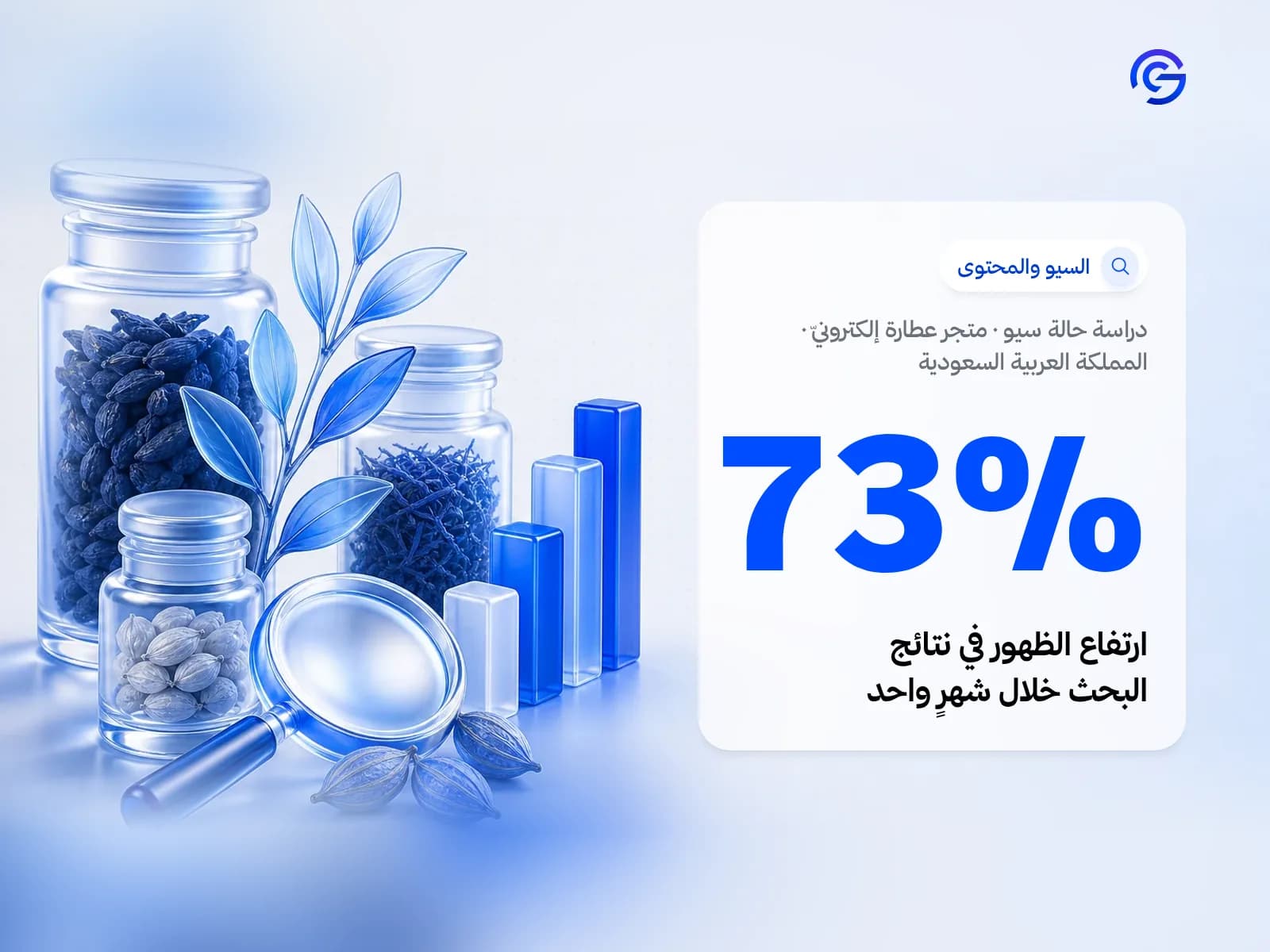غلاف دراسة حالة سيو: متجر عطارة إلكترونيّ في المملكة العربية السعودية